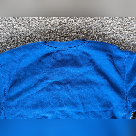 Vintage University of Delaware Crewneck Blue 90s College Pro Weave Sweatshirt M - Picture 10 of 11